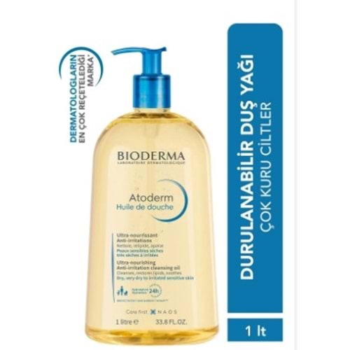 BİODERMA ATODERM SHOWER OİL KURU CİLT NEMLENDİRİCİ VE BESLEYİCİ DUŞ YAĞI