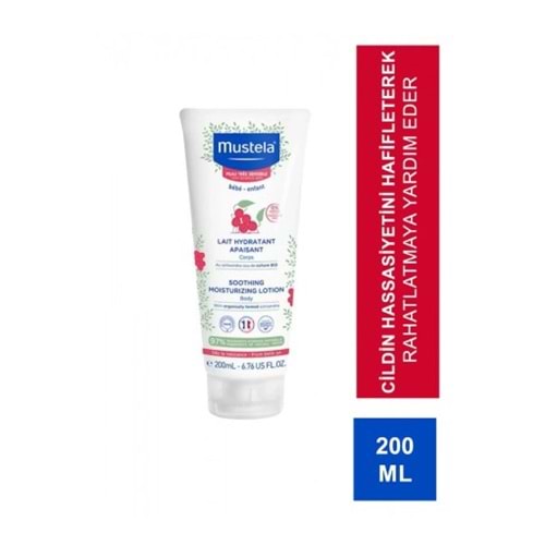 MUSTELA SOOTHİNG MOİSTURİZİNG LOTİON ÇOK HASSAS CİLTLER İÇİN VÜCUT LOSYONU 200 ML