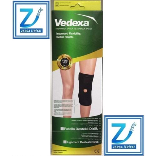 VEDEXA LİGAMENT DESTEKLİ DİZLİK BEDENSİZ