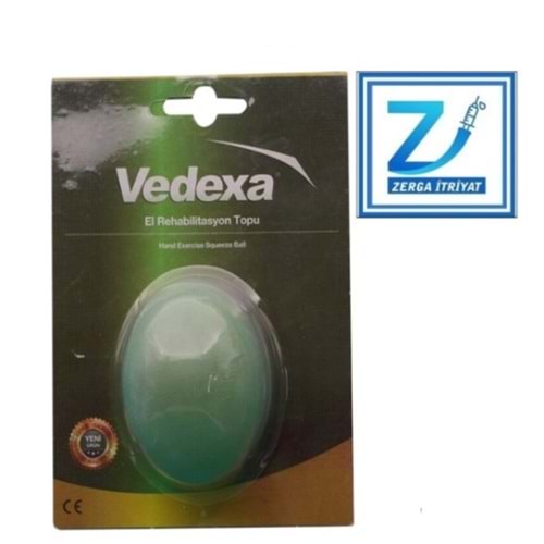 VEDEXA STRES TOPU ( EL EGZERSİZ TOPU ) YEŞİL ( YUMUŞAK )