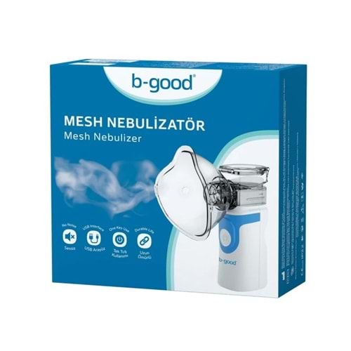 B-GOOD MESH NEBULİZATÖR CİHAZI BUHAR MAKİNESİ
