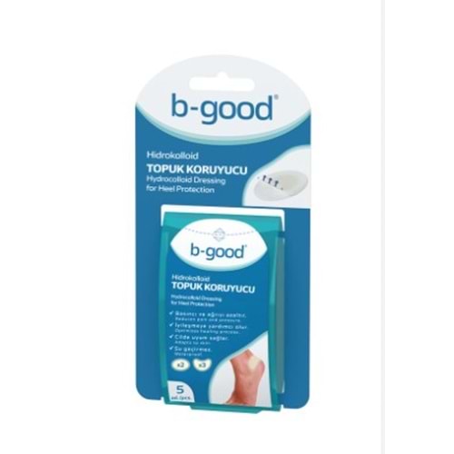 B-GOOD HİDROKOLOİD TOPUK BANDI 5'Lİ (TOPUK KORUYUCU)