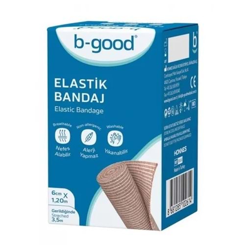 B-GOOD ELASTİK BANDAJ 6 CM X 3,5 M