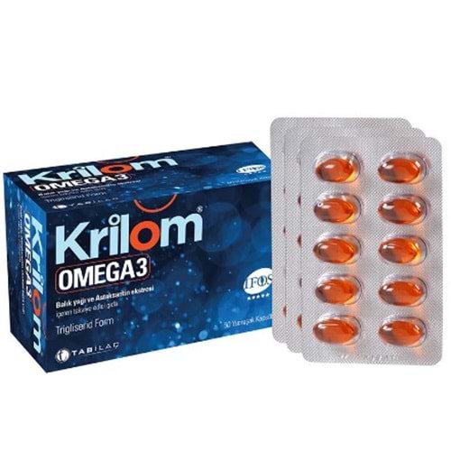 KRİLOM OMEGA-3 50 YUMUŞAK KAPSÜL
