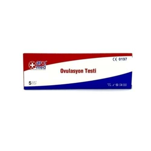 ARTIMED OVULASYON TESTİ 5'Lİ
