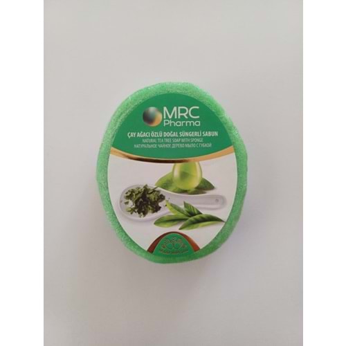 MRC ÇAY AĞACI ÖZLÜ DOĞAL SÜNGERLİ SABUN 135 GR
