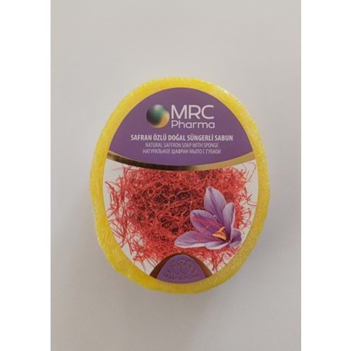 MRC SAFRAN ÖZLÜ DOĞAL SÜNGERLİ SABUN 135 GR