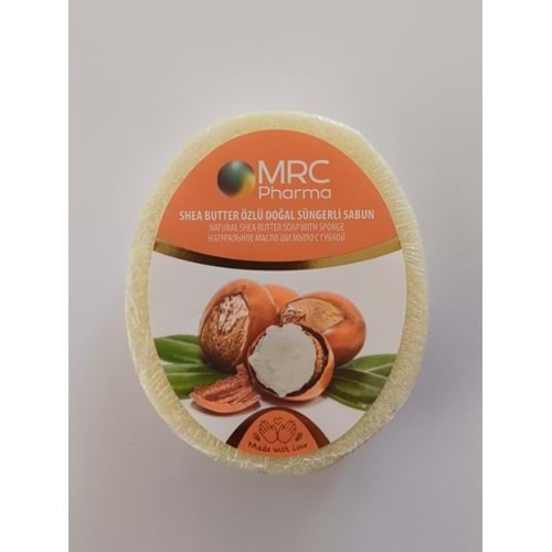 MRC SHEA BUTTER ÖZLÜ DOĞAL SÜNGERLİ SABUN 135 GR