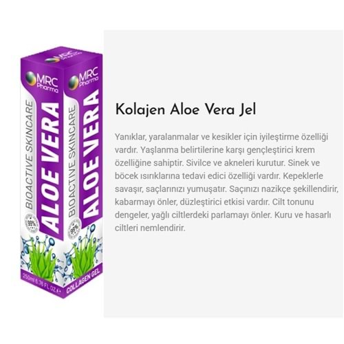 MRC PHARMA ALOVERAJEL 250 ML KUTULU