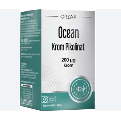 OCEAN KROM PİKOLİNAT 200 MCG 90 KAPSÜL