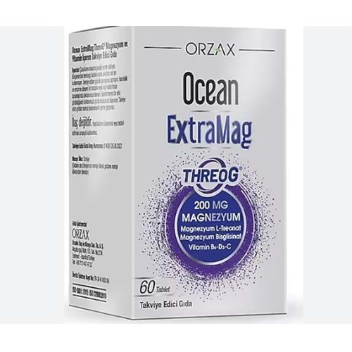 OCEAN EXTRAMAG THREOG 200 MG TABLET 60'LI