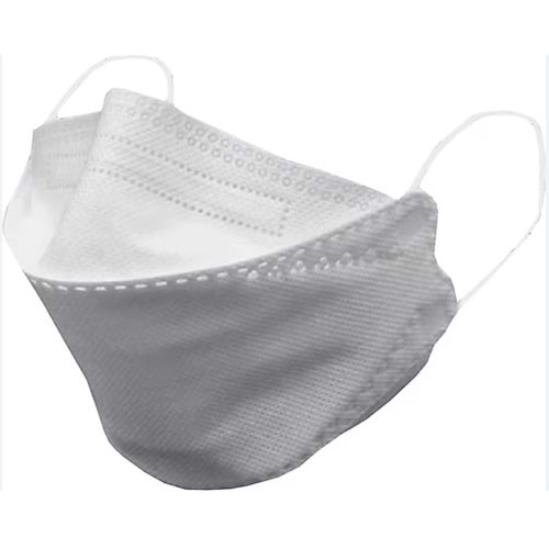 ICE PRO KN95 FFP2 GRİ MASKE TEKLİ