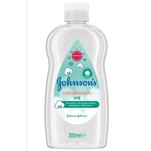 JOHNSON'S BABY COTTON TOUCH BEBE YAĞI 300 ML
