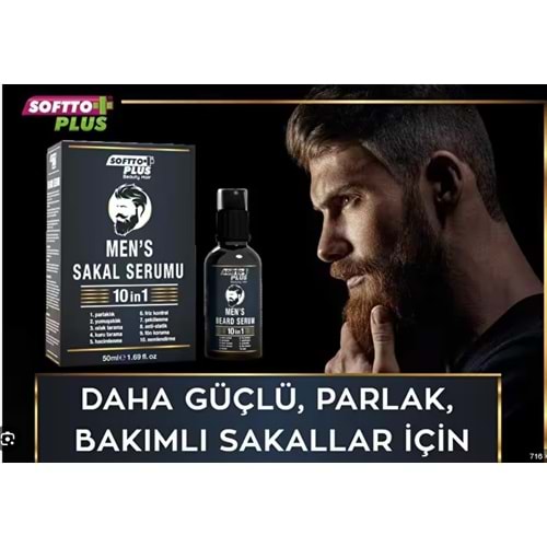 SOFTTO PLUS SAKAL SERUMU 50 ML