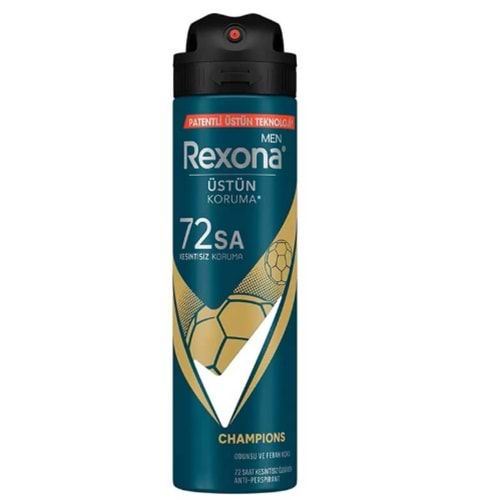 REXONA CHAMPİONS ERKEK DEODORANT 150 ML ( SPREY)