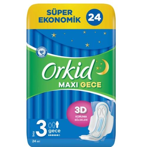 ORKİD MAXİ GECE PED 24 LÜ