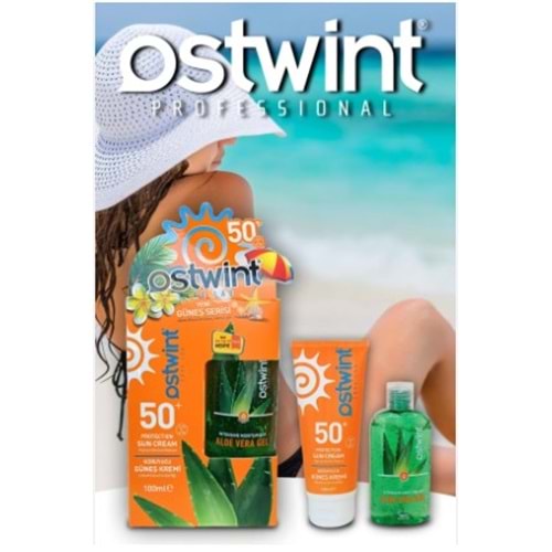 OSTWİNT GÜNEŞ KREMİ SPF50 100 ML + ALOE VERA JEL 100 ML HEDİYE