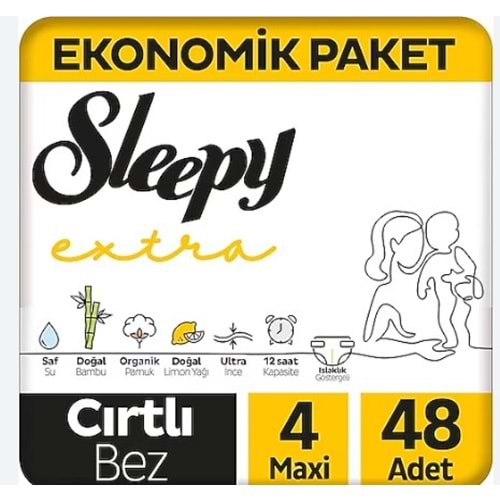 SLEEPY BEBEK BEZİ EXTRA NO: 4 48'Lİ