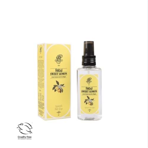 REBUL KOLONYA SWEET LEMON (LİMON KOKUSU) SPREYLİ PET ŞİŞE 125 ML