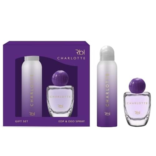 REBUL CHARLOTTE EDP KADIN PARFÜM 50 ML VE DEODORANT 150 ML SETİ