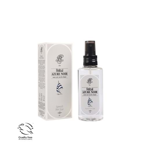 REBUL AZURE NOİR (TAZE FERAH ESİNTİLİ) KOLONYA SPREYLİ PET ŞİŞE 125 ML