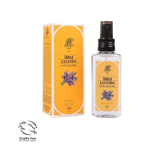 REBUL LAVANDA KOLONYA SPREYLİ PET ŞİŞE 125 ML