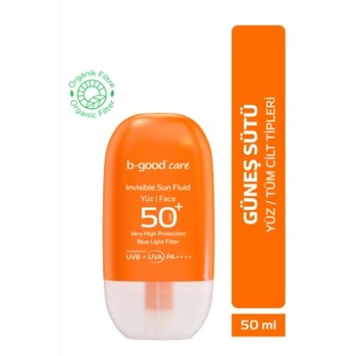 B-GOOD CARE GÜNEŞ SÜTÜ YÜZ SPF50+ 50 ML