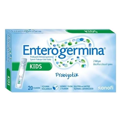 ENTEROGERMİNA KİDS PROBİYOTİK 5 ML 20 FLAKON