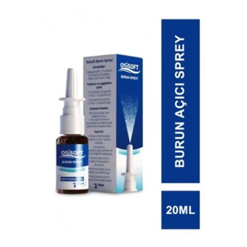OSİSOFT BURUN SPREYİ 20 ML