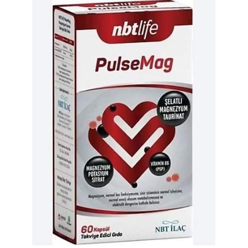 NBT LİFE PULSEMAG 60 KAPSÜL