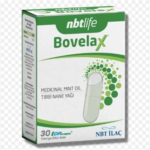 NBT LİFE BOVELAX MEDİCAL MİNT OİL 30 KAPSÜL