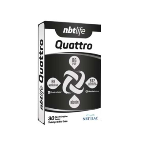 NBT LİFE QUATTRO TABLET 30 LU