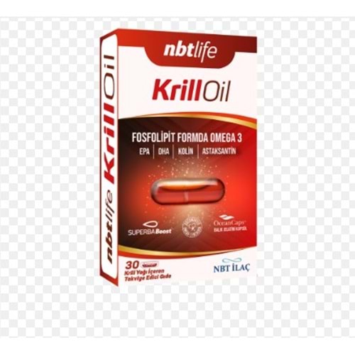 NBT LİFE KRİLL OİL 30 KAPSÜL