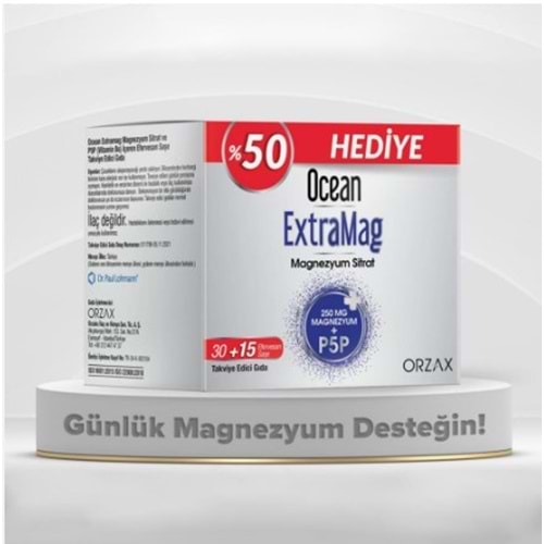 OCEAN EXTRAMAG 30+15 EFERVESAN SAŞE