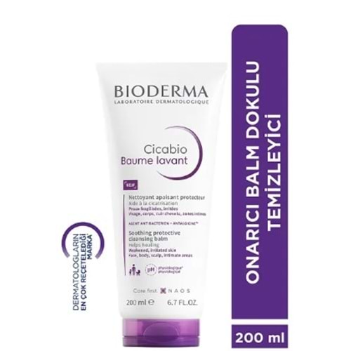 BİODERMA CİCABİO BAUME LAVANT ONARICI TEMİZLEME BALMI 200 ML