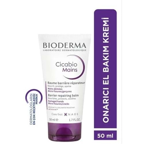 BİODERMA CİCABİO MAİNS CREAM EL KREMİ 50 ML