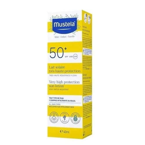 MUSTELA GÜNEŞ KREMİ YÜKSEK FAKTÖRLÜ SPF50+ 40 ML LOSYON
