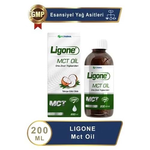 LİGONE MCT OİL 200 ML HİNDİSTAN CEVİZİ