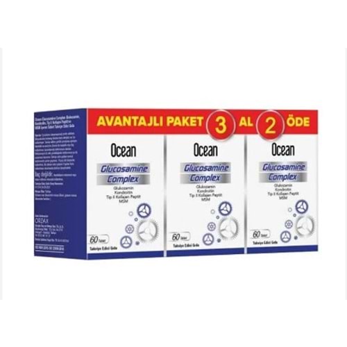 OCEAN GLUKOZAMİN KOMPLEKS 60 TABLET - 3 AL 2 ÖDE