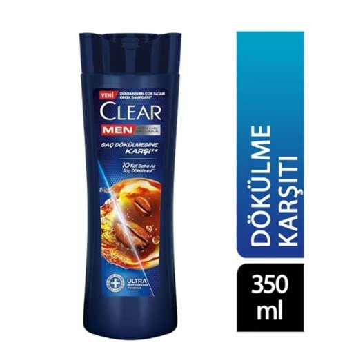 CLEAR MEN ŞAMPUAN SAÇ DÖKÜLMESİNE KARŞI 350 ML
