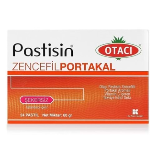 OTACI PASTİSİN ZENCEFİL PORTAKAL 24 ADET