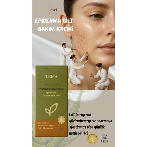 TERA EPİDERMA CİLT BAKIM KREMİ YARA ONARICI