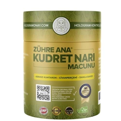 ZÜHRE ANA KUDRET NARI MACUNU 240 ML