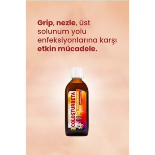 COLOSTURBETA KOLOSTRUM İÇEREN MULTİVİTAMİN 150 ML KIŞ ŞURUBU
