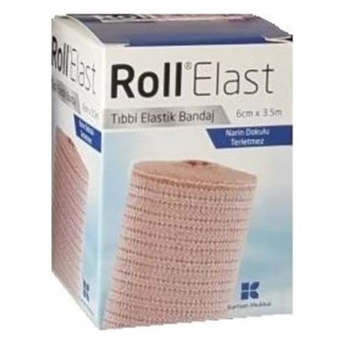ROLL ELAST BANDAJ TEN RENGİ 6CM X 3,5M
