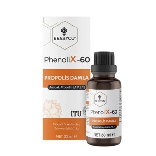 BEE & YOU PHENOLİX 60 PROPOLİS DAMLA 30 ML