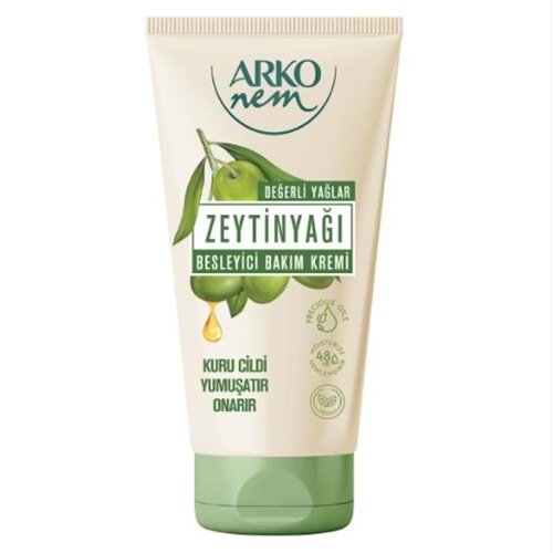 ARKO NEM ZEYTİNYAĞLI KREM YENİ DEĞERLİ YAĞLAR SERİSİ 60 ML