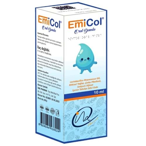 EMİCOL GAZ GİDERİCİ PROBİYOTİKLİ DAMLA