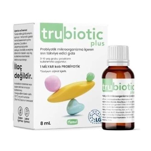 TRUBİOTİC PLUS PROBİYOTİK 8 ML