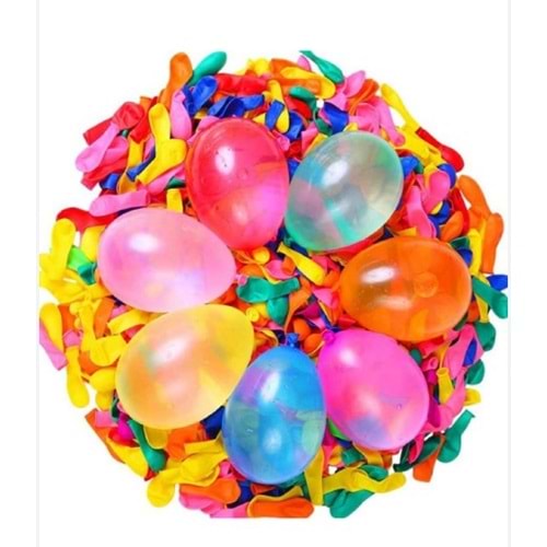 RENKLİ BALON 100 LÜ PAKET